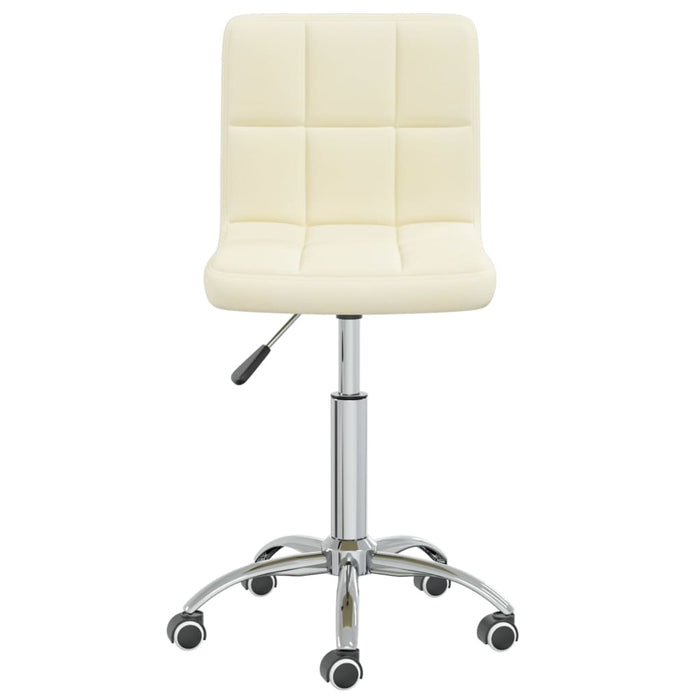 Scaun de birou pivotant, crem, material textil - WALTI WALTI