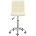 Scaun de birou pivotant, crem, material textil - WALTI WALTI