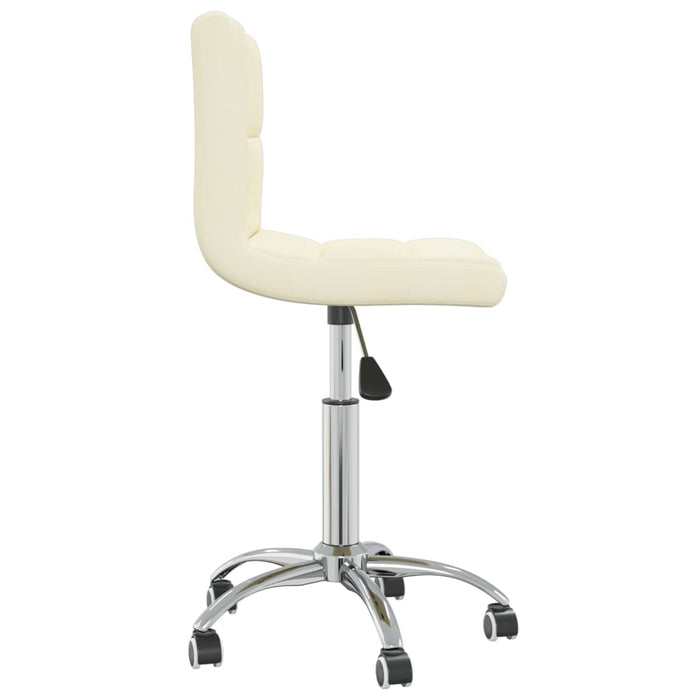 Scaun de birou pivotant, crem, material textil - WALTI WALTI