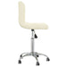 Scaun de birou pivotant, crem, material textil - WALTI WALTI