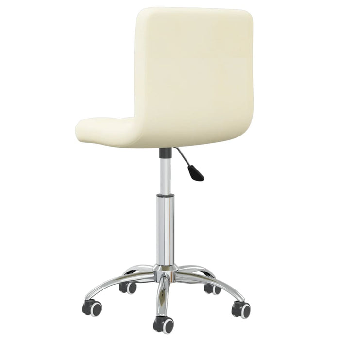 Scaun de birou pivotant, crem, material textil - WALTI WALTI