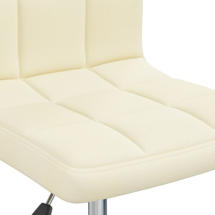 Scaun de birou pivotant, crem, material textil - WALTI WALTI