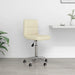 Scaun de birou pivotant, crem, material textil - WALTI WALTI