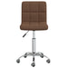 Scaun de birou pivotant, maro, material textil - WALTI WALTI