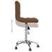 Scaun de birou pivotant, maro, material textil - WALTI WALTI