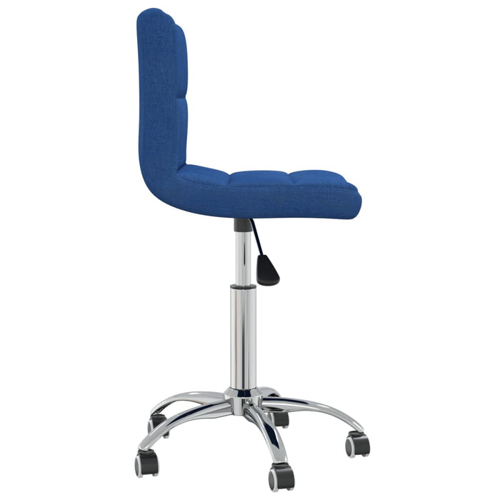Scaun de birou pivotant, albastru, material textil - WALTI WALTI