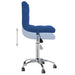 Scaun de birou pivotant, albastru, material textil - WALTI WALTI