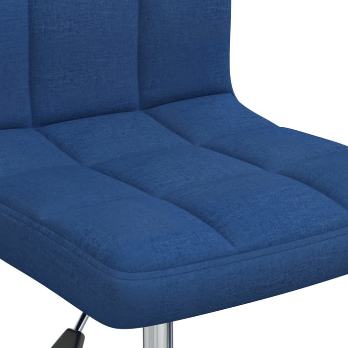 Scaun de birou pivotant, albastru, material textil - WALTI WALTI