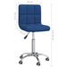 Scaun de birou pivotant, albastru, material textil - WALTI WALTI