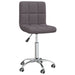 Scaun de birou pivotant, gri taupe, material textil - WALTI WALTI