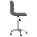 Scaun de birou pivotant, gri taupe, material textil - WALTI WALTI
