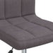 Scaun de birou pivotant, gri taupe, material textil - WALTI WALTI