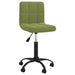 Scaun de birou pivotant, verde deschis, catifea - WALTI WALTI