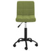 Scaun de birou pivotant, verde deschis, catifea - WALTI WALTI