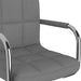 Scaun de bar, gri deschis, material textil - WALTI WALTI
