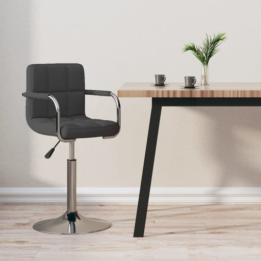Scaun de bar, gri închis, material textil - WALTI WALTI