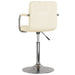 Scaun de bar, crem, material textil - WALTI WALTI