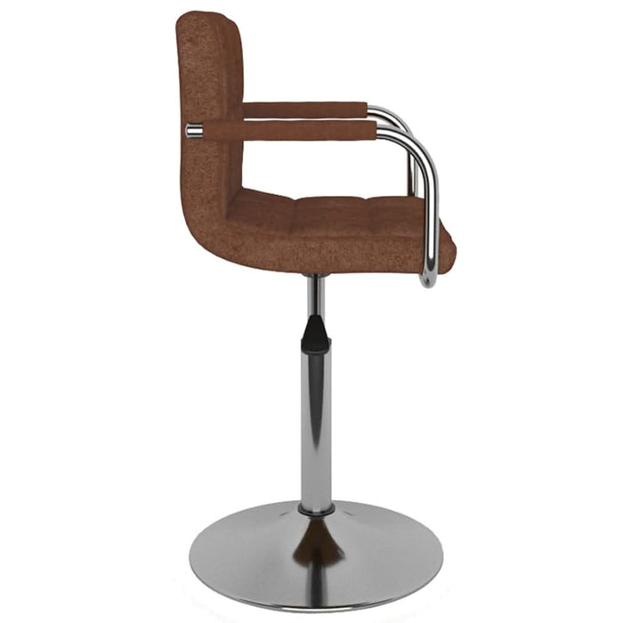 Scaun de bar, maro, material textil - WALTI WALTI