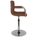 Scaun de bar, maro, material textil - WALTI WALTI