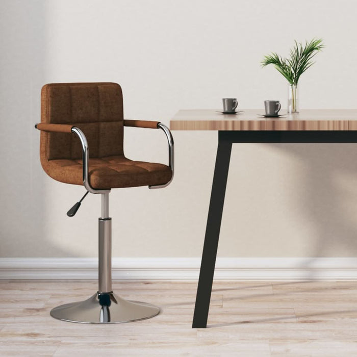 Scaun de bar, maro, material textil - WALTI WALTI