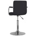 Scaun de bar, negru, material textil - WALTI WALTI