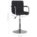 Scaun de bar, negru, material textil - WALTI WALTI