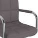 Scaun de bar, gri taupe, material textil - WALTI WALTI