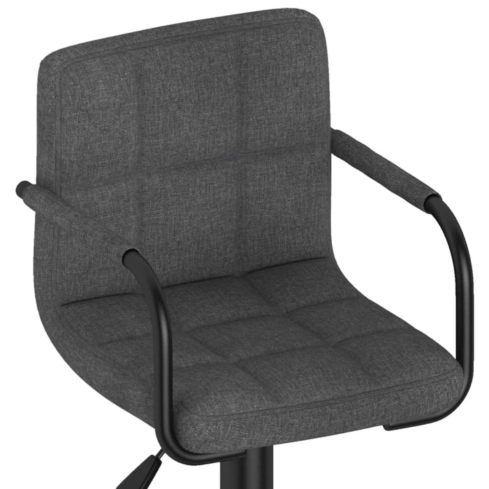 Scaun de bar, gri închis, material textil - WALTI WALTI