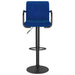 Scaun de bar, albastru, material textil - WALTI WALTI