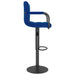 Scaun de bar, albastru, material textil - WALTI WALTI