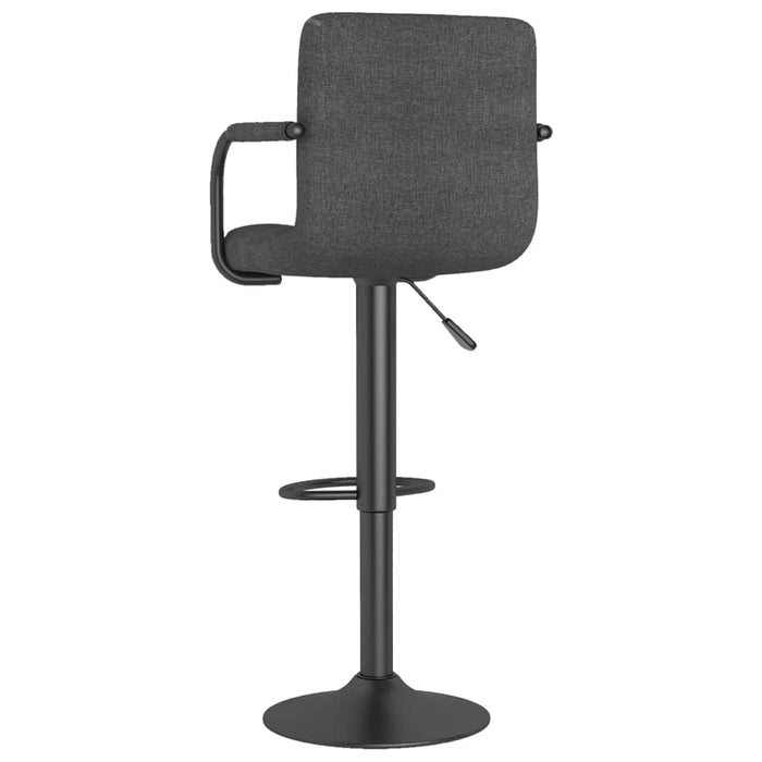 Scaune de bar, 2 buc., gri închis, material textil - WALTI WALTI