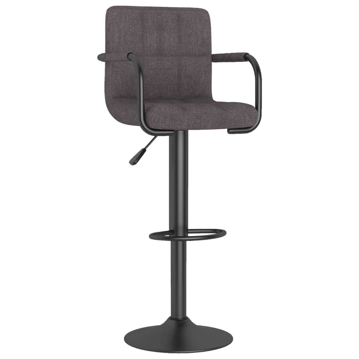 Scaune de bar, 2 buc., gri taupe, material textil - WALTI WALTI