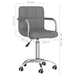 Scaun de birou pivotant, gri deschis, material textil - WALTI WALTI