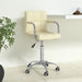 Scaun de birou pivotant, crem, material textil - WALTI WALTI