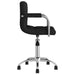 Scaun de birou pivotant, negru, material textil - WALTI WALTI