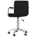 Scaun de birou pivotant, negru, material textil - WALTI WALTI