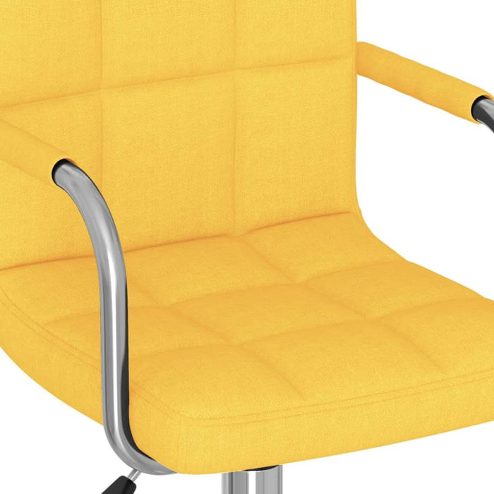 Scaun de birou pivotant, galben muștar, material textil - WALTI WALTI
