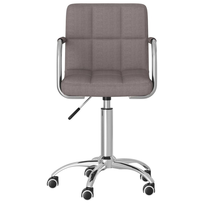Scaun de birou pivotant, gri taupe, material textil - WALTI WALTI
