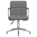 Scaun de birou pivotant, gri deschis, material textil - WALTI WALTI