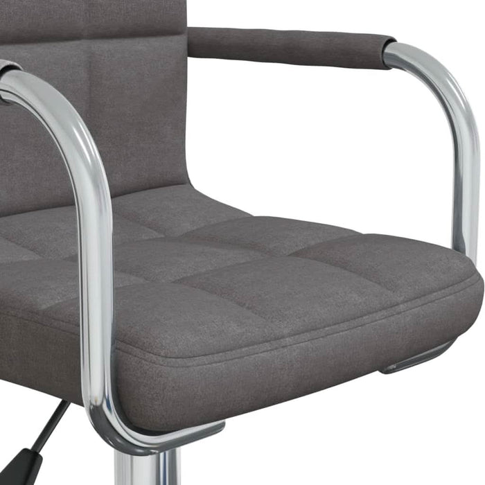Scaun de birou pivotant, gri închis, material textil - WALTI WALTI