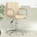 Scaun de birou pivotant, crem, material textil - WALTI WALTI