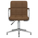 Scaun de birou pivotant, maro, material textil - WALTI WALTI