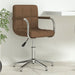 Scaun de birou pivotant, maro, material textil - WALTI WALTI