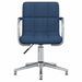 Scaun de birou pivotant, albastru, material textil - WALTI WALTI