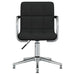 Scaun de birou pivotant, negru, material textil - WALTI WALTI