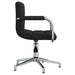 Scaun de birou pivotant, negru, material textil - WALTI WALTI