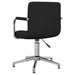 Scaun de birou pivotant, negru, material textil - WALTI WALTI