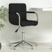 Scaun de birou pivotant, negru, material textil - WALTI WALTI