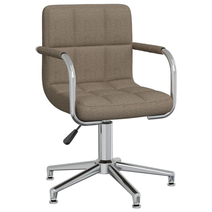 Scaun de birou pivotant, gri taupe, material textil - WALTI WALTI