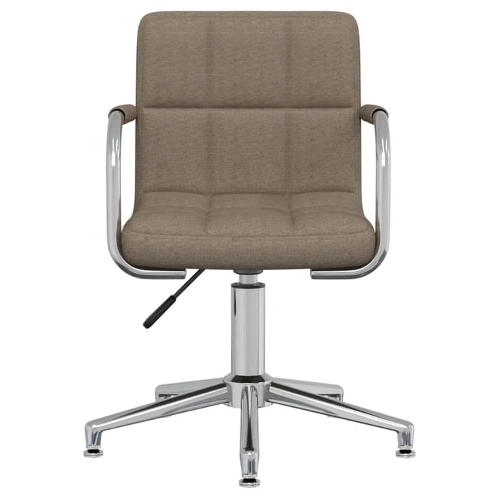 Scaun de birou pivotant, gri taupe, material textil - WALTI WALTI